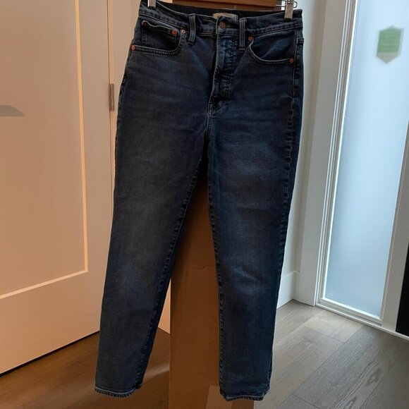 J. Crew Madewell The Perfect Vintage Jean Hi Rise Med Wash Cotton Blend Sz 27 - Picture 14 of 14